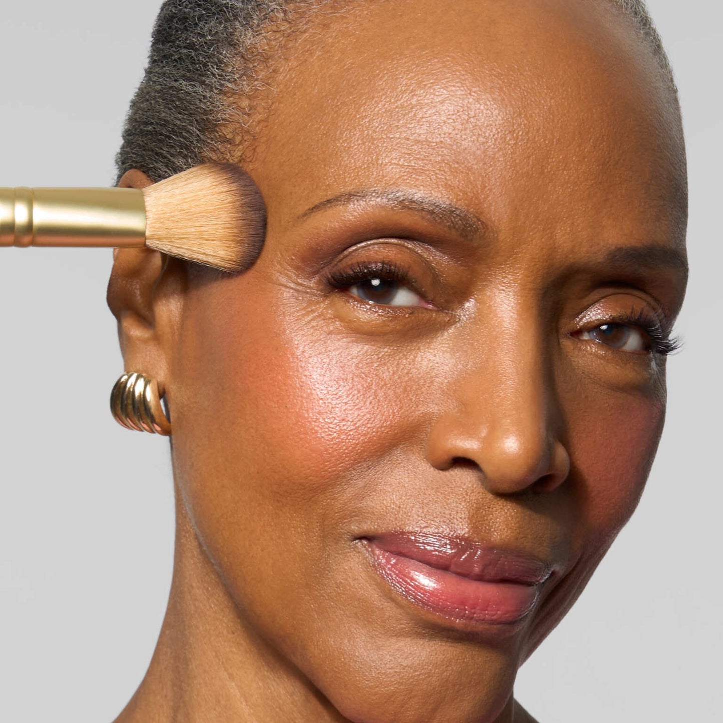 Baked Blush-n-Highlight Split, Pink Buttercream/ French Vanilla